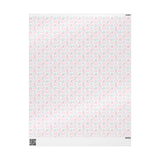 Pink Bow & Floral Garden Gift Wrap Roll