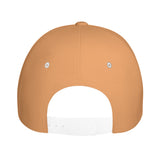 Pumpkin Bow Curved Brim Snapback Cap