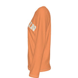 Pumpkin Season Long Sleeve Cotton Graphic Tee | Women's Fall Shirt