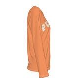 Pumpkin Season Long Sleeve Cotton Graphic Tee | Women's Fall Shirt