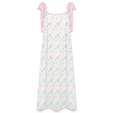 Pink Pumpkin Tie-Strap Maxi Dress | Feminine Fall Ankle Dress