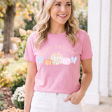 Cozy Season Pumpkin Graphic Tee | 230 GSM 100% Cotton T-Shirt