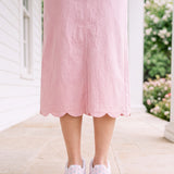 Pink Bow Leather Casual Sneakers
