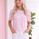 Mama Floral Bow Graphic Tee