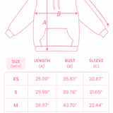 Pastel Pumpkin Toile Women's Fleece Hoodie | Soft Long Sleeve Hooded Pullover