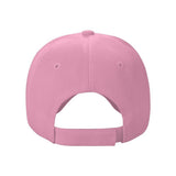 Pink Floral Pumpkin Baseball Cap